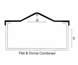 Flat & Dome Combined